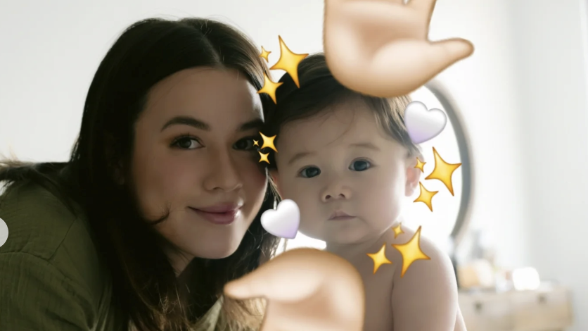 Valeen Montenegro reveals son’s face for the first time