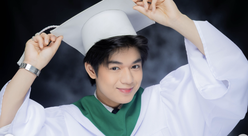 Marco Masa finishes senior high school: 'Didn’t think I'd make it through'