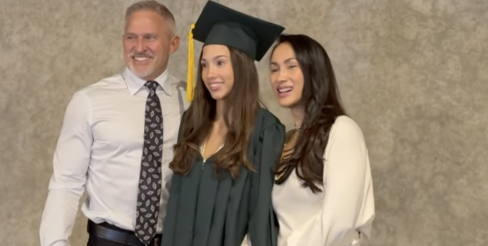 Ina Raymundo is one proud mom as daughter Mikaela Poturnak graduates from high school Ina Raymundo is one proud mom as daughter Mikaela Poturnak graduates from high school