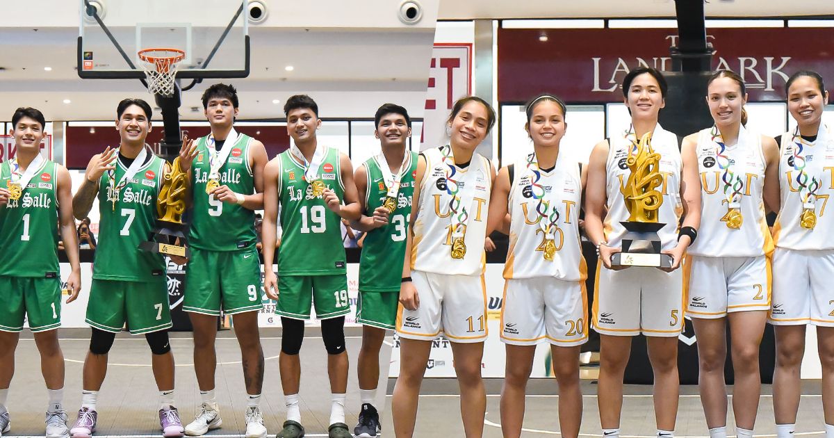 UAAP: La Salle, UST rule Season 88 3x3 basketball