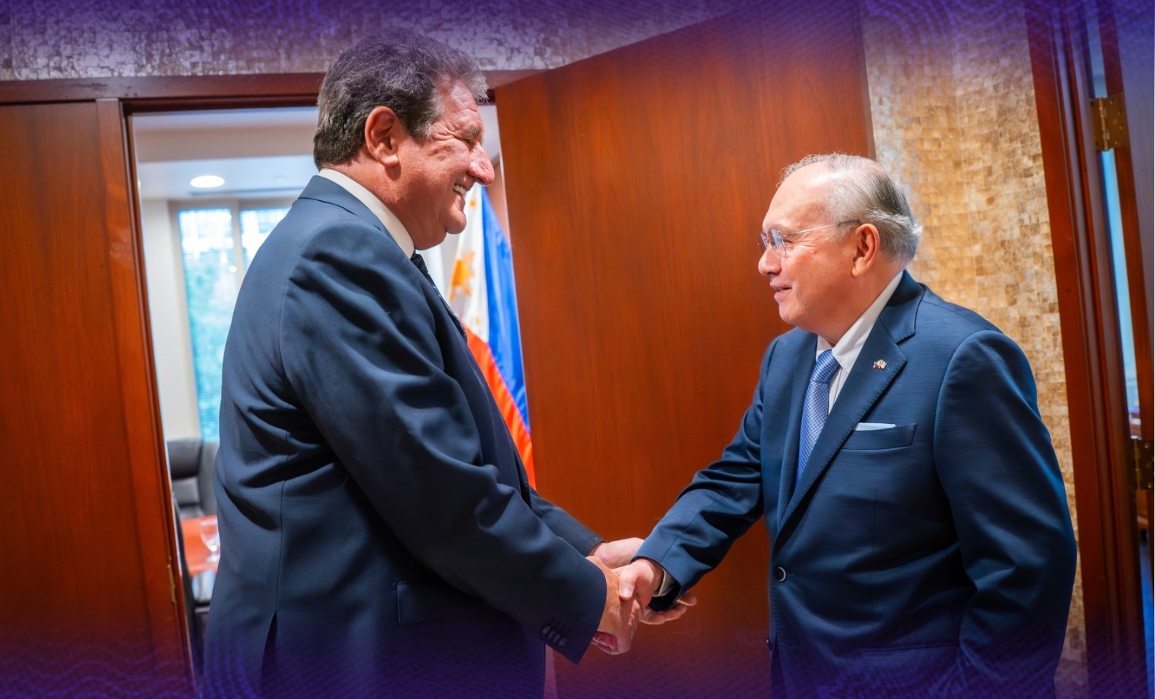 Amb. Romualdez meets new US envoy to PH Lee Lipton