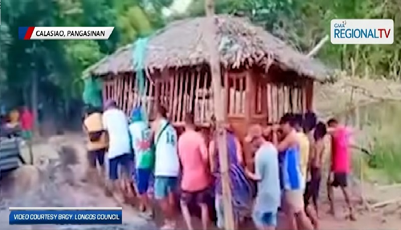 Mga residente, nagbayanihan sa pagtulong sa amang may 4 na anak na may kapansanan at nasunugan ng bahay