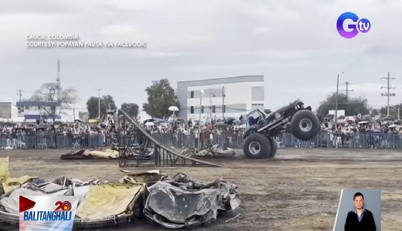 Monster truck na nawalan ng preno, dumiretso sa mga manonood; 3 patay, mahigit 30, sugatan