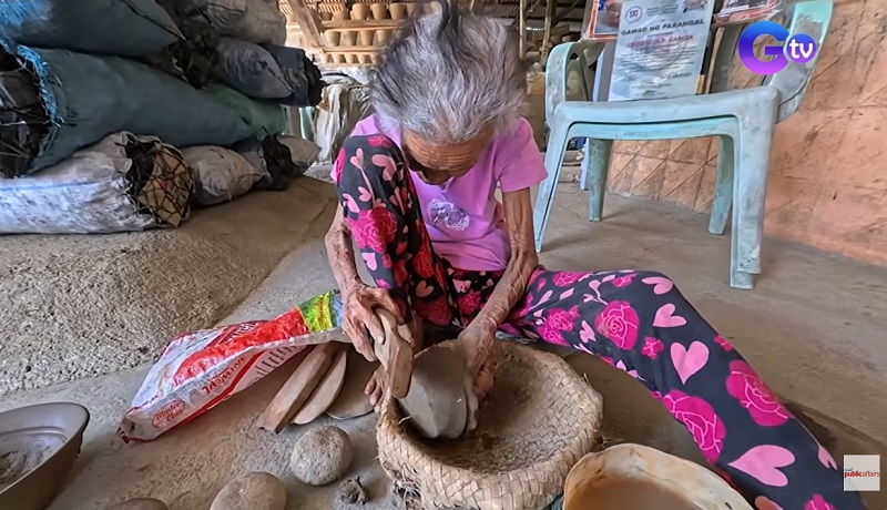 96-anyos na lola, pinapanatiling buhay ang tradisyunal sa paggawa ng palayok sa San Juan, Batangas