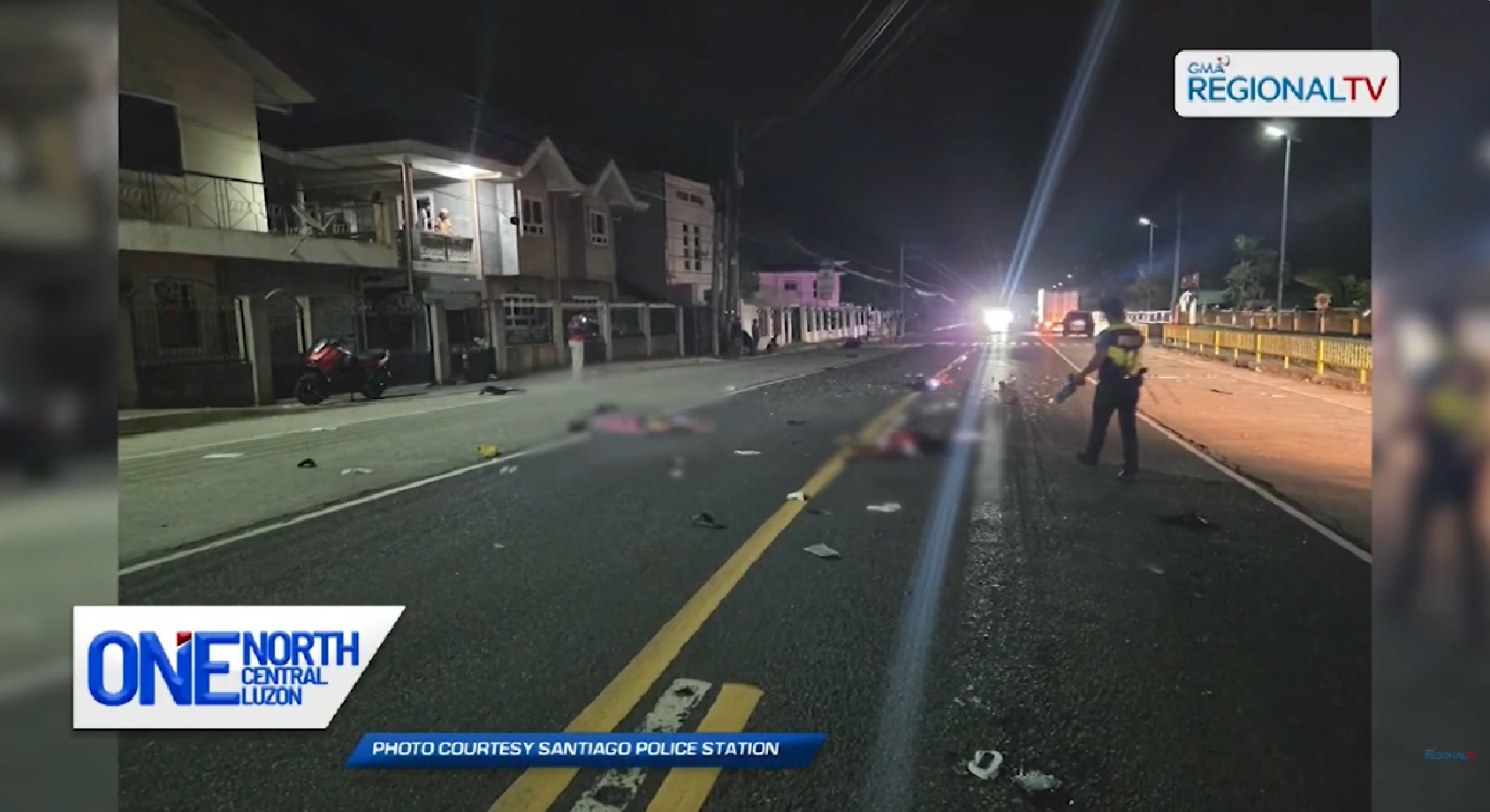 Magkapatid na sakay ng motorsiklo, patay nang makasalpukan ang wing van truck sa Ilocos Sur