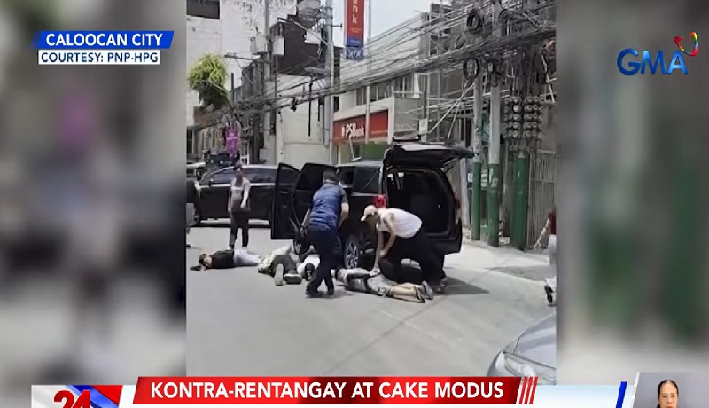 Mga kawatan na target umanong pasukin ang bahay ng isang sikat vlogger, nasakote ng mga pulis