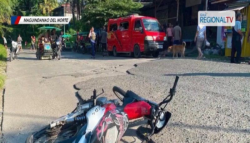 Lending firm collector, itinumba ng riding in tandem sa Maguindanao del Norte