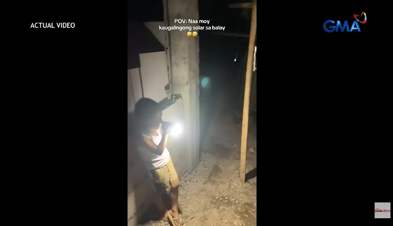 Bata, may superpower na kayang mapailaw ang bombilya gamit ang ilong?
