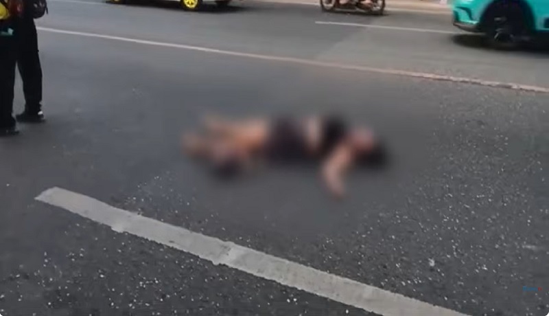 Lasing babae, humilata sa kalye at nagdulot ng pagbigat ng daloy ng trapiko sa Cebu City