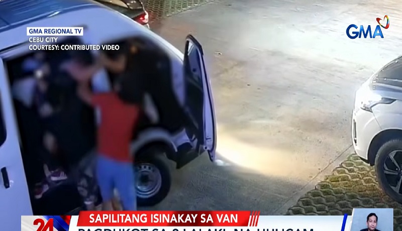 Pagdukot sa 2 lalaki, nahuli-cam sa Cebu City
