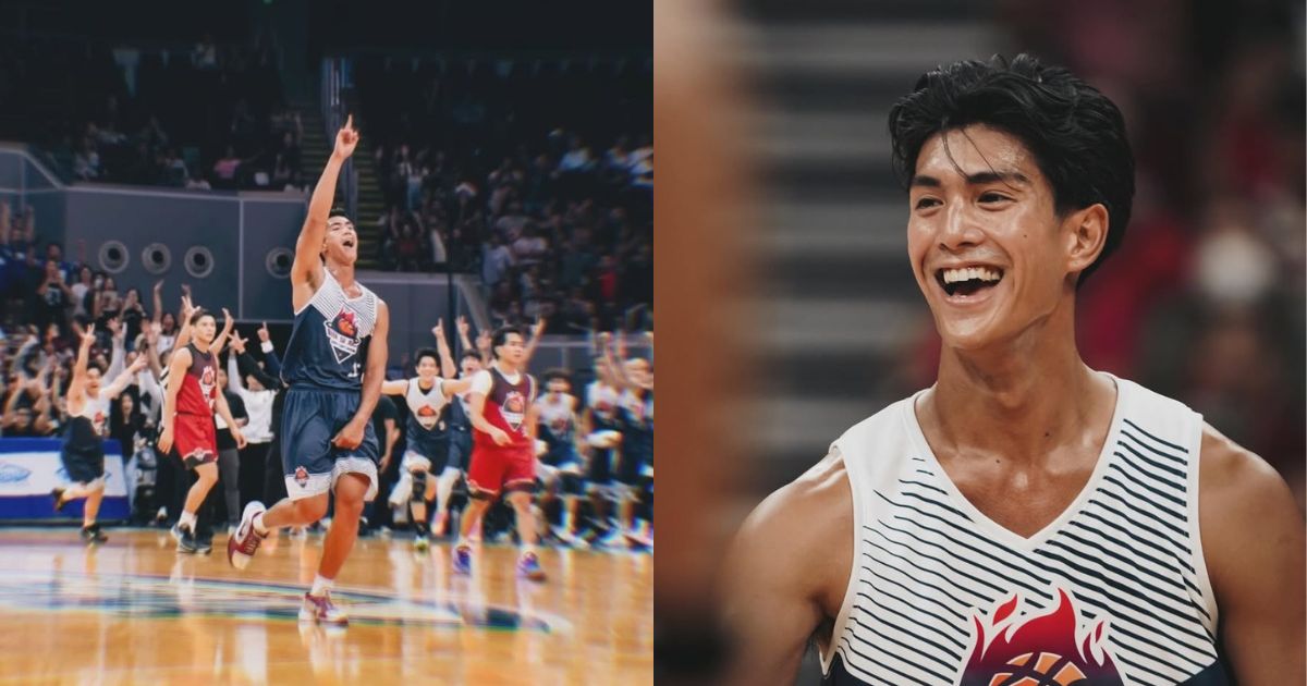 Anthony Constantino shines as Player of the Game in celebrity basketball match