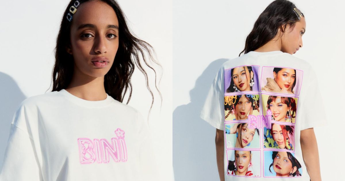 Uma camisa BINI oversized está agora disponível nesta marca de moda espanhola