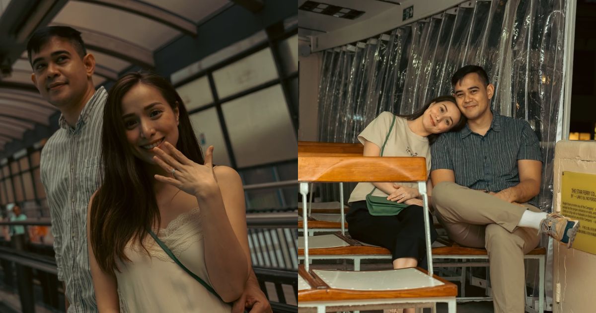 Cristine Reyes and Gio Tingson are engaged