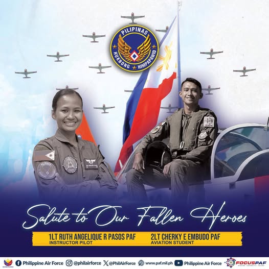 2 PAF pilots in Benguet crash to be laid to rest at Libingan ng mga Bayani
