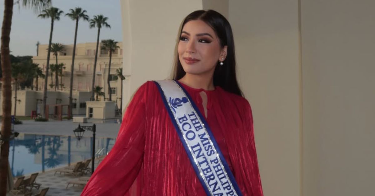 Gabbi Carballo arrives in Egypt for Miss Eco International 2026
