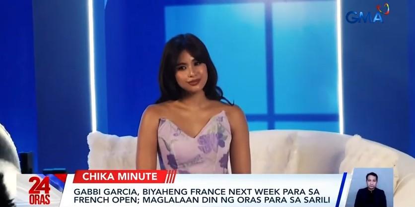 Gabbi Garcia to fly to France for French Open