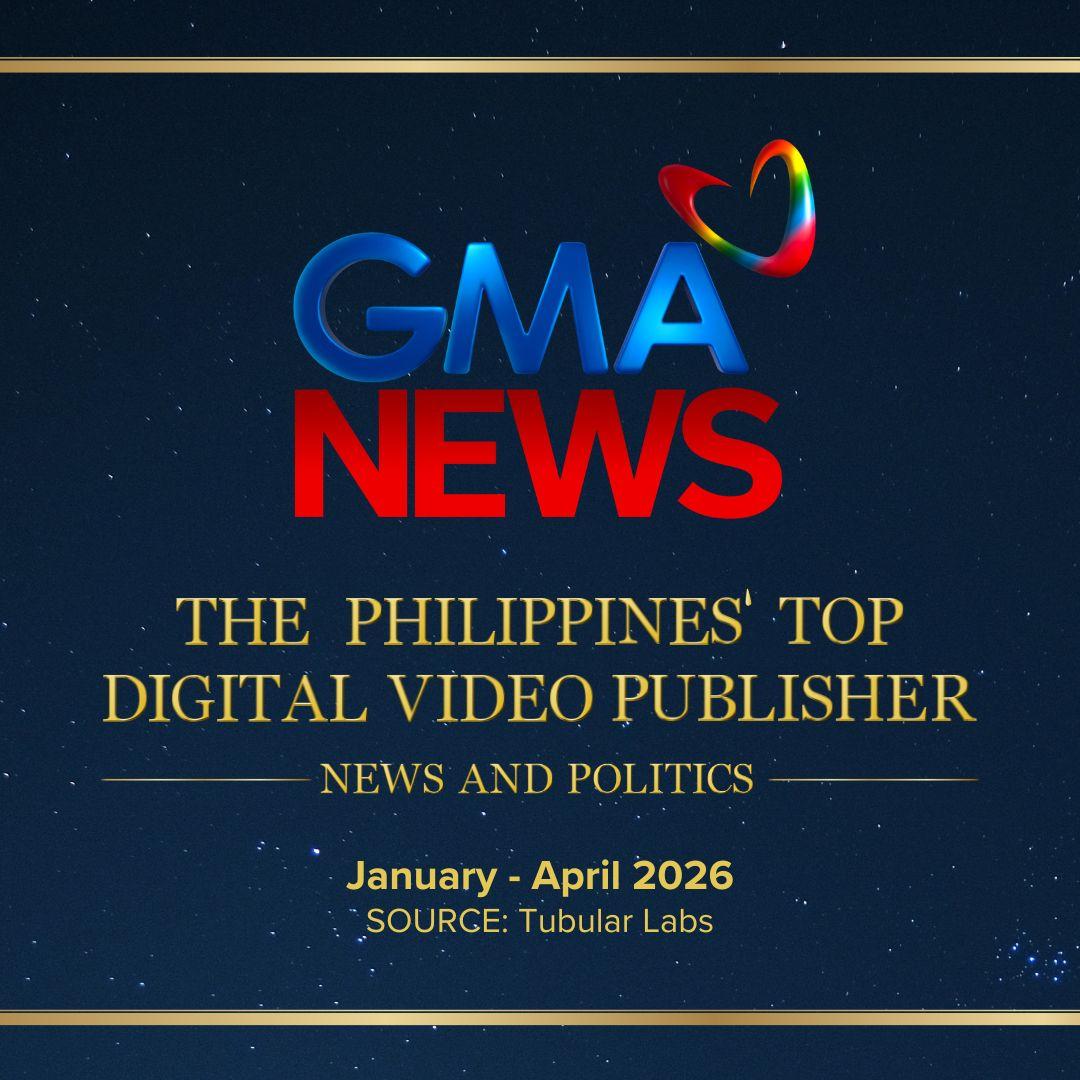 Number 1 in the Philippines, GMA News Surges to Top 3 Worldwide in latest Tubular Labs Rankings