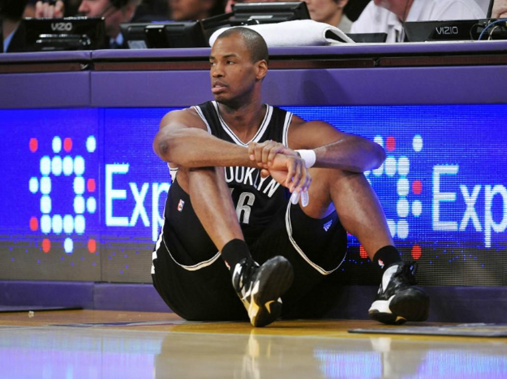 Brooklyn Nets center Jason Collins in February 2014