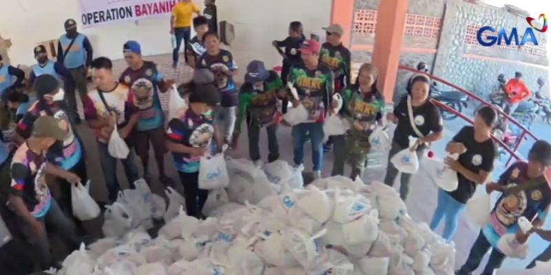 GMA Kapuso Foundation sends aid to residents of Guinobatan, Albay