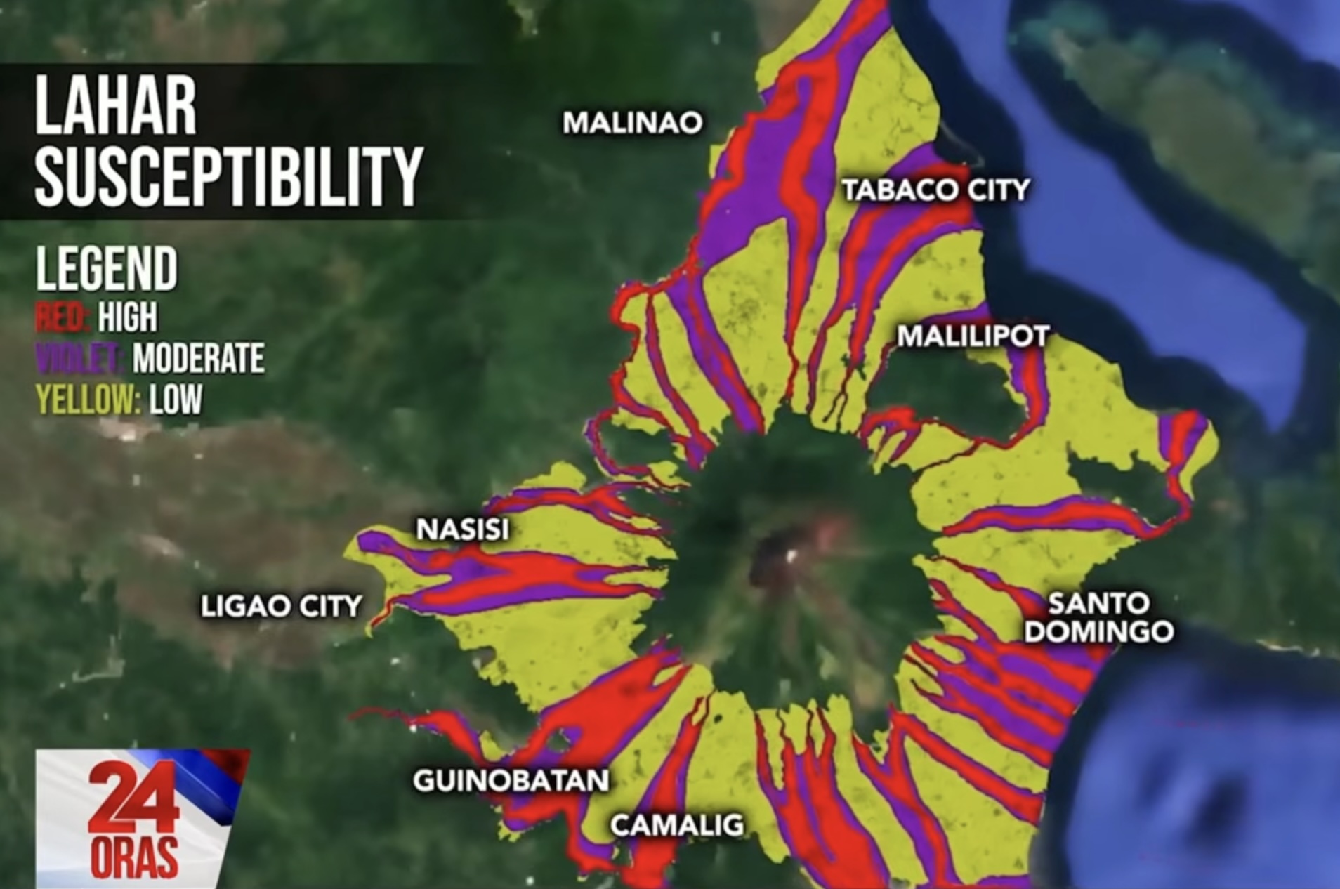 New Mayon Volcano threat as Misi-Is Gully fills with volcanic debris