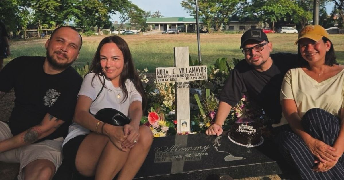 Lotlot de Leon, Matet de Leon, siblings mark Nora Aunor's 73rd birthday