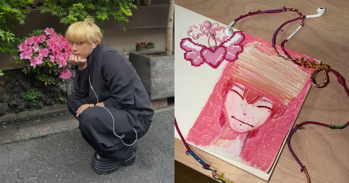 Maki teases upcoming 'pink song'
