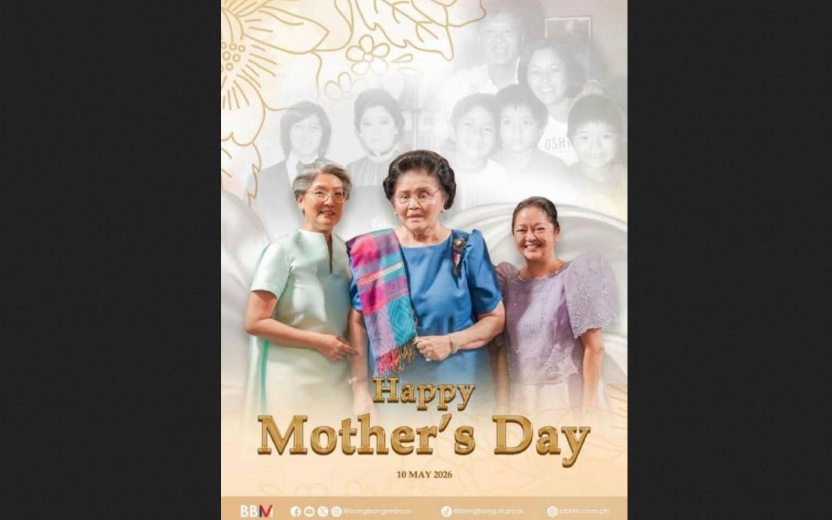 President Ferdinand Marcos Jr. posts message for Mothers Day