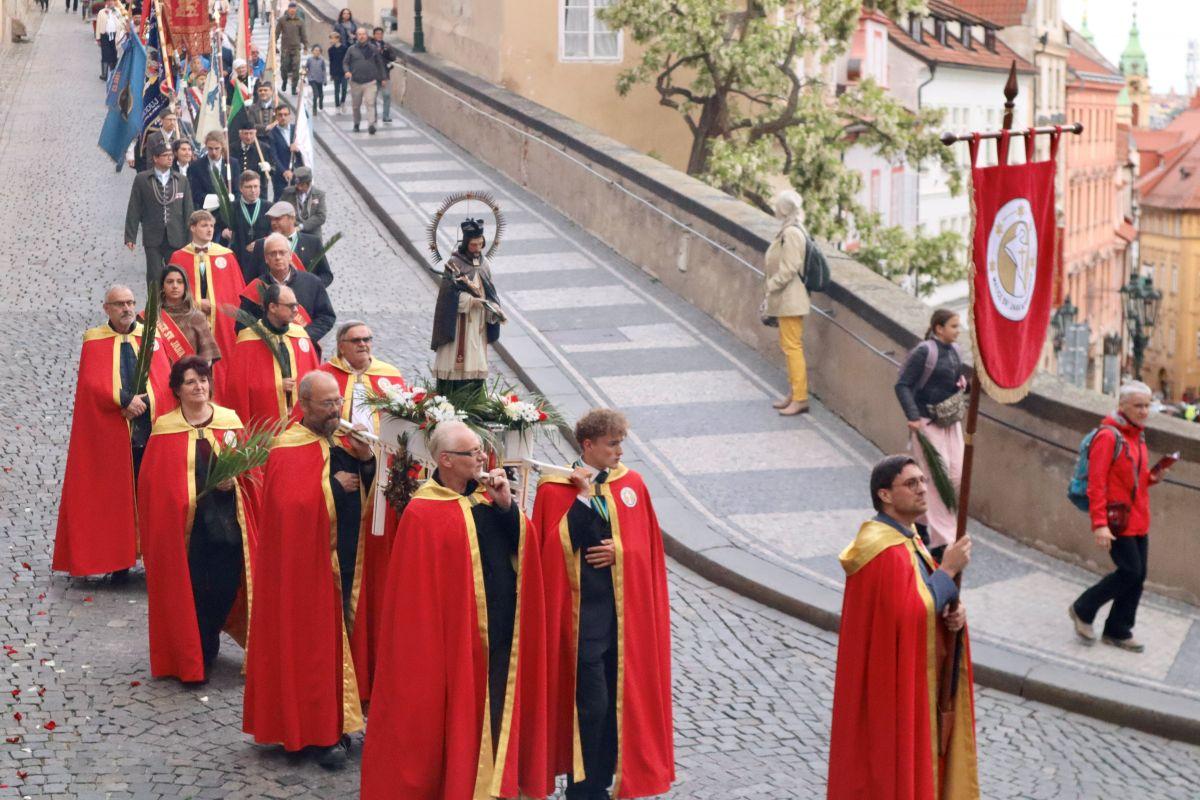 Navalis Festival in Prague in honor of St. John of Nepomuk