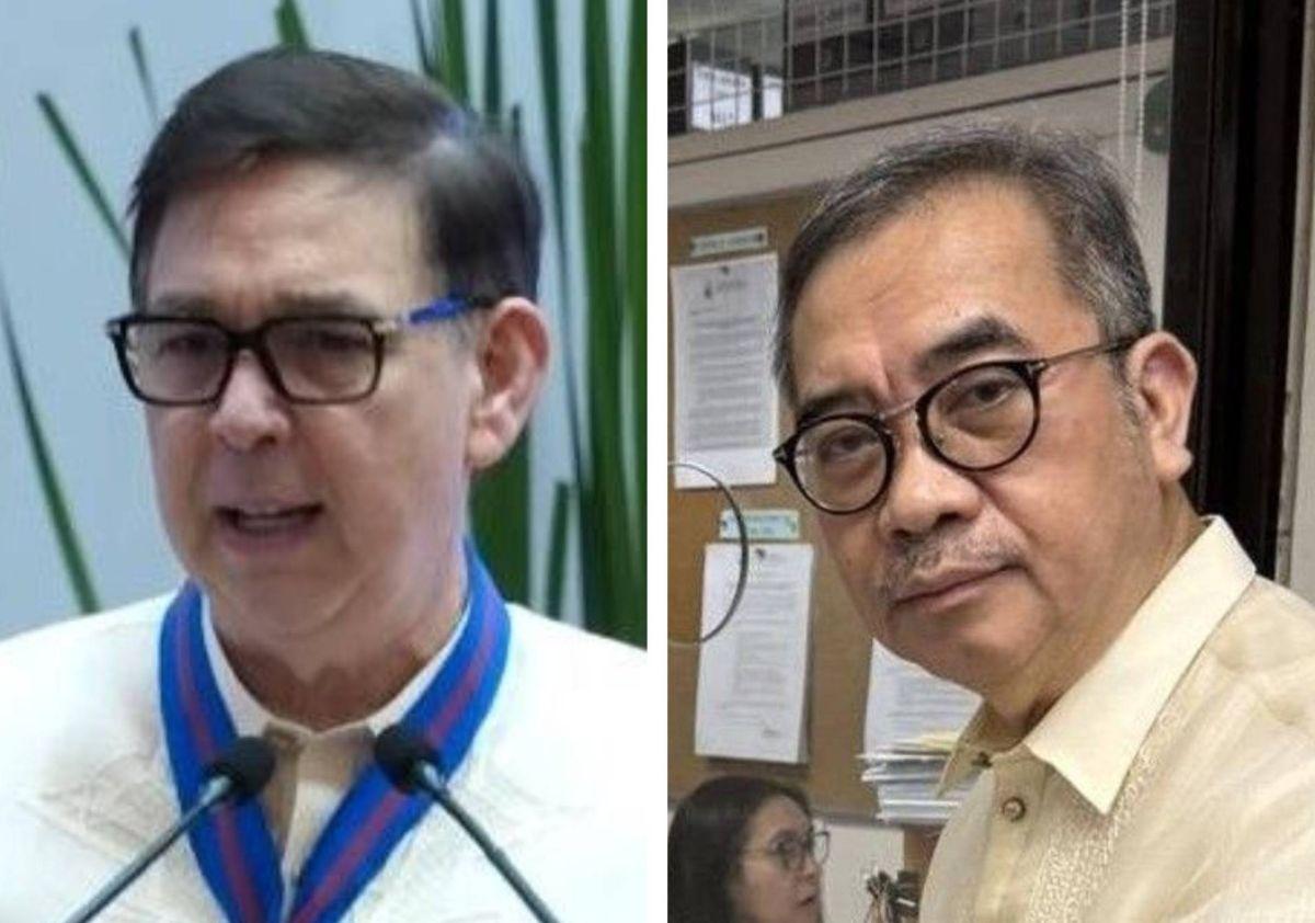 Ralph Recto and Dr. Tony Leachon