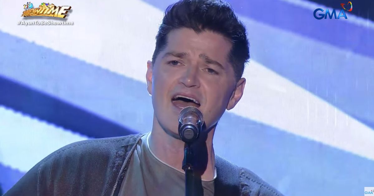 The Script's Danny O'Donoghue performs 'The Man Who Can't Be Moved' on 'It's Showtime'