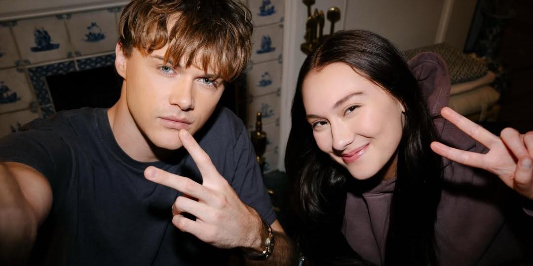 Lola Tung, Christopher Briney snap selfie from 'The Summer I Turned Pretty' production