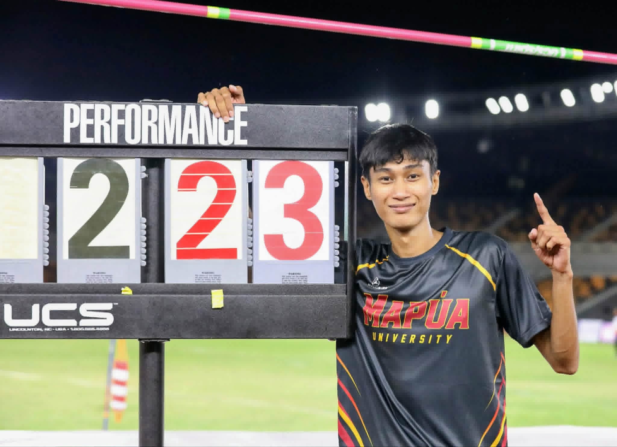 High jumper Leonard Grospe sets new national record at Philippine Athletic Championships