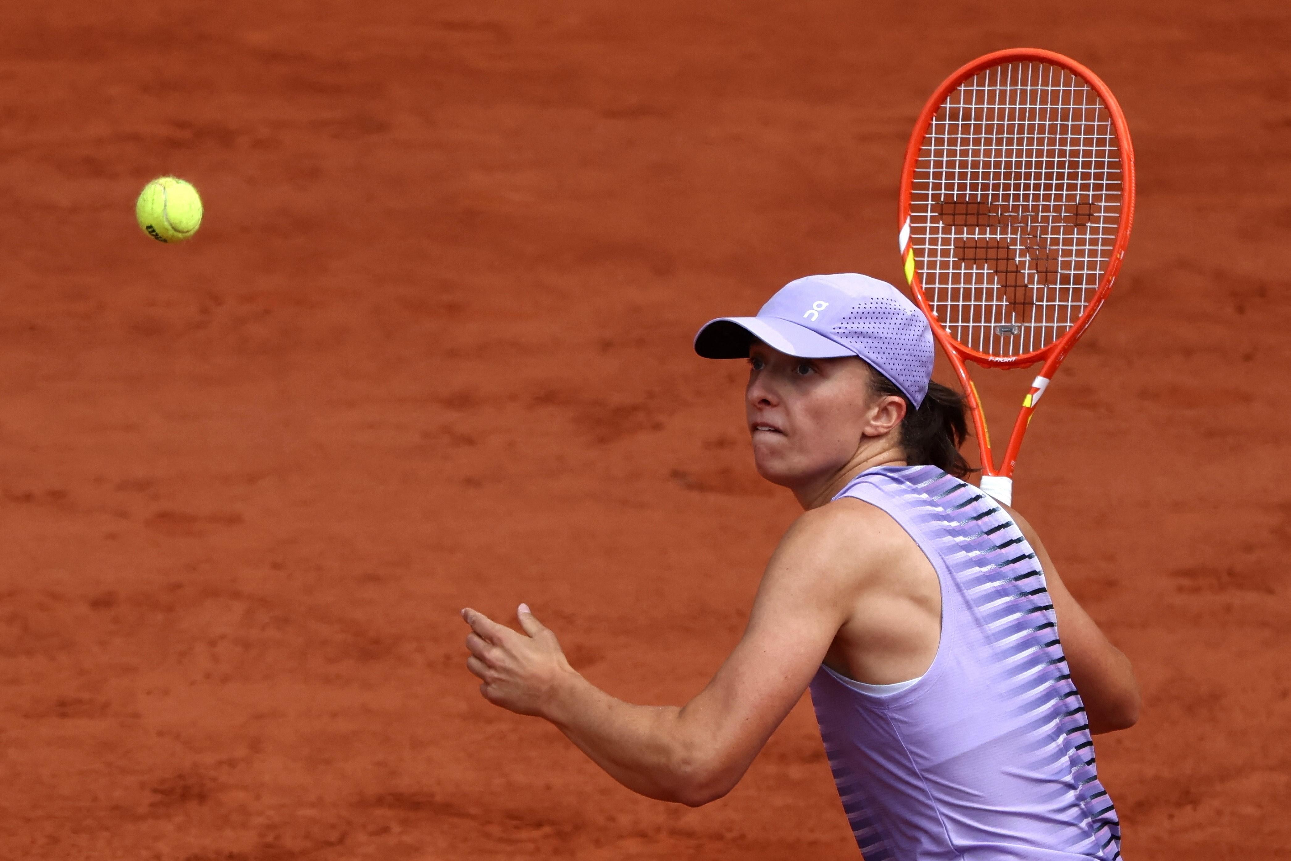 Swiatek blames tension after shock French Open exit on 25th birthday