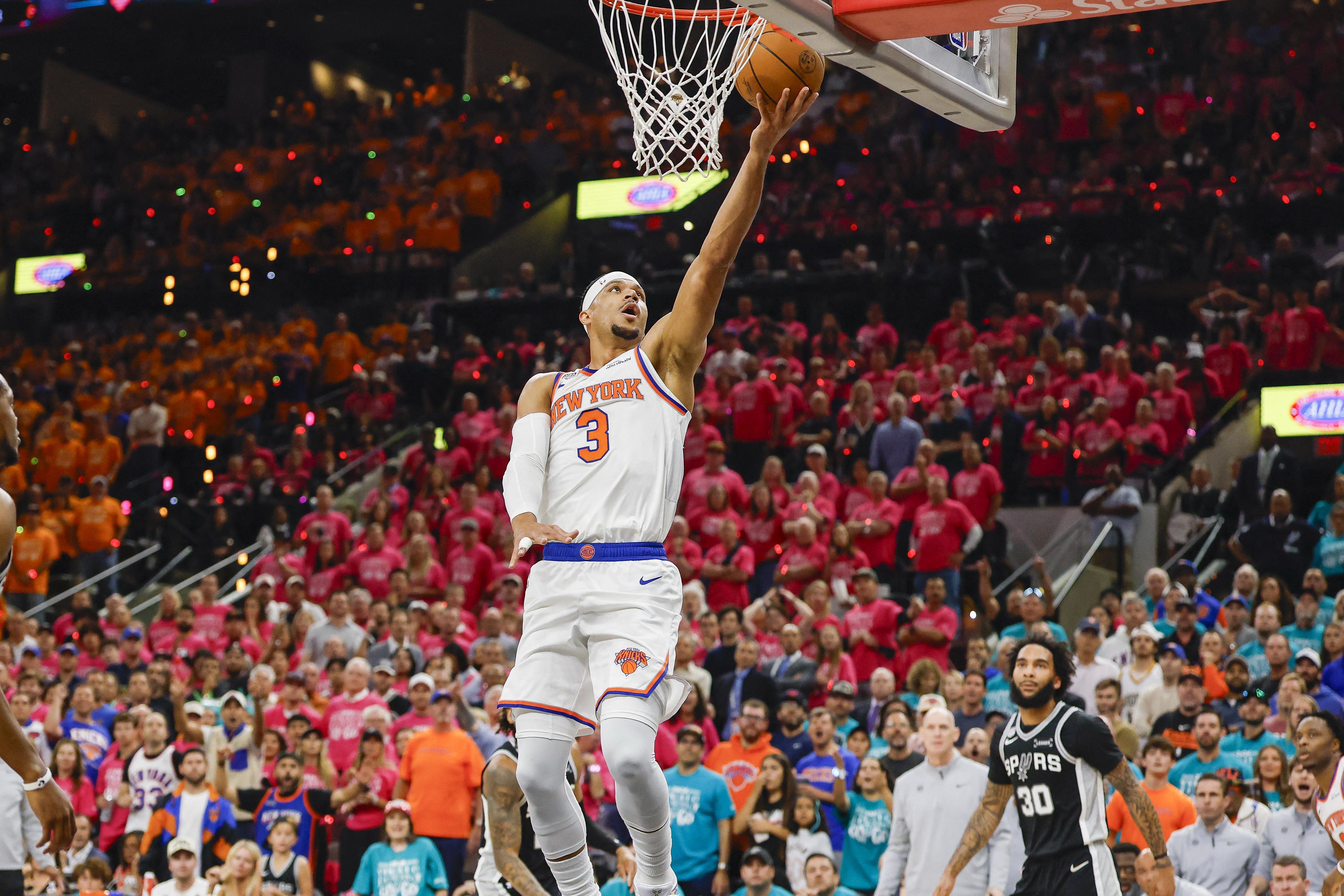 NBA: Josh Hart of the New York Knicks