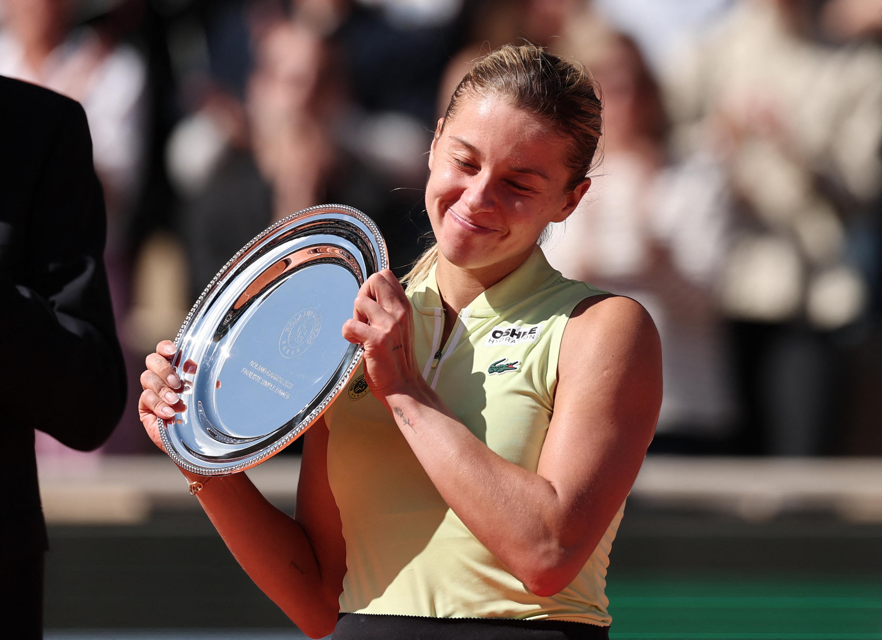 Maja Chwalinska says years of hard work paid off in French Open run