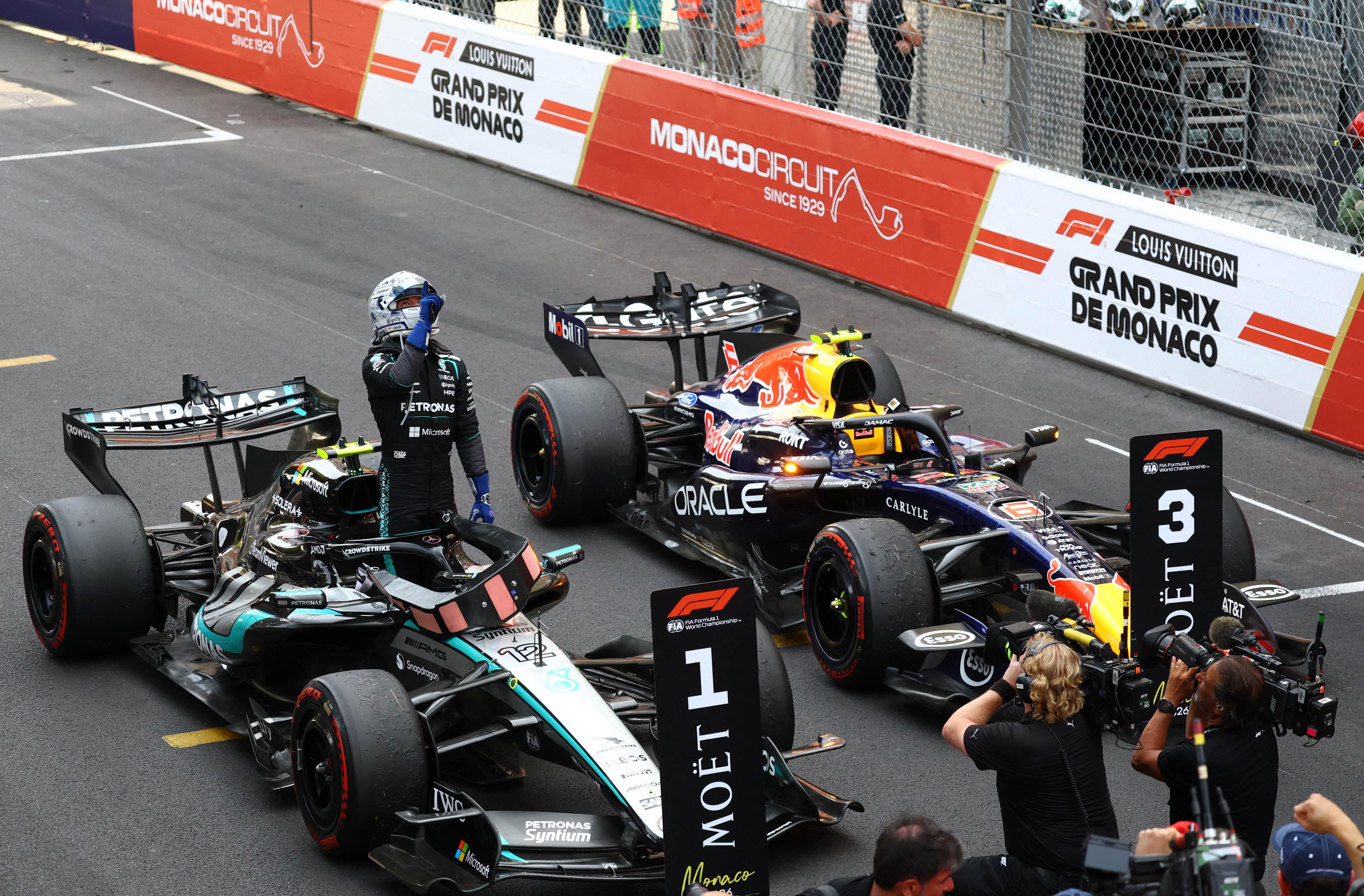 F1 Monaco GP: Kimi Antonelli of Mercedes