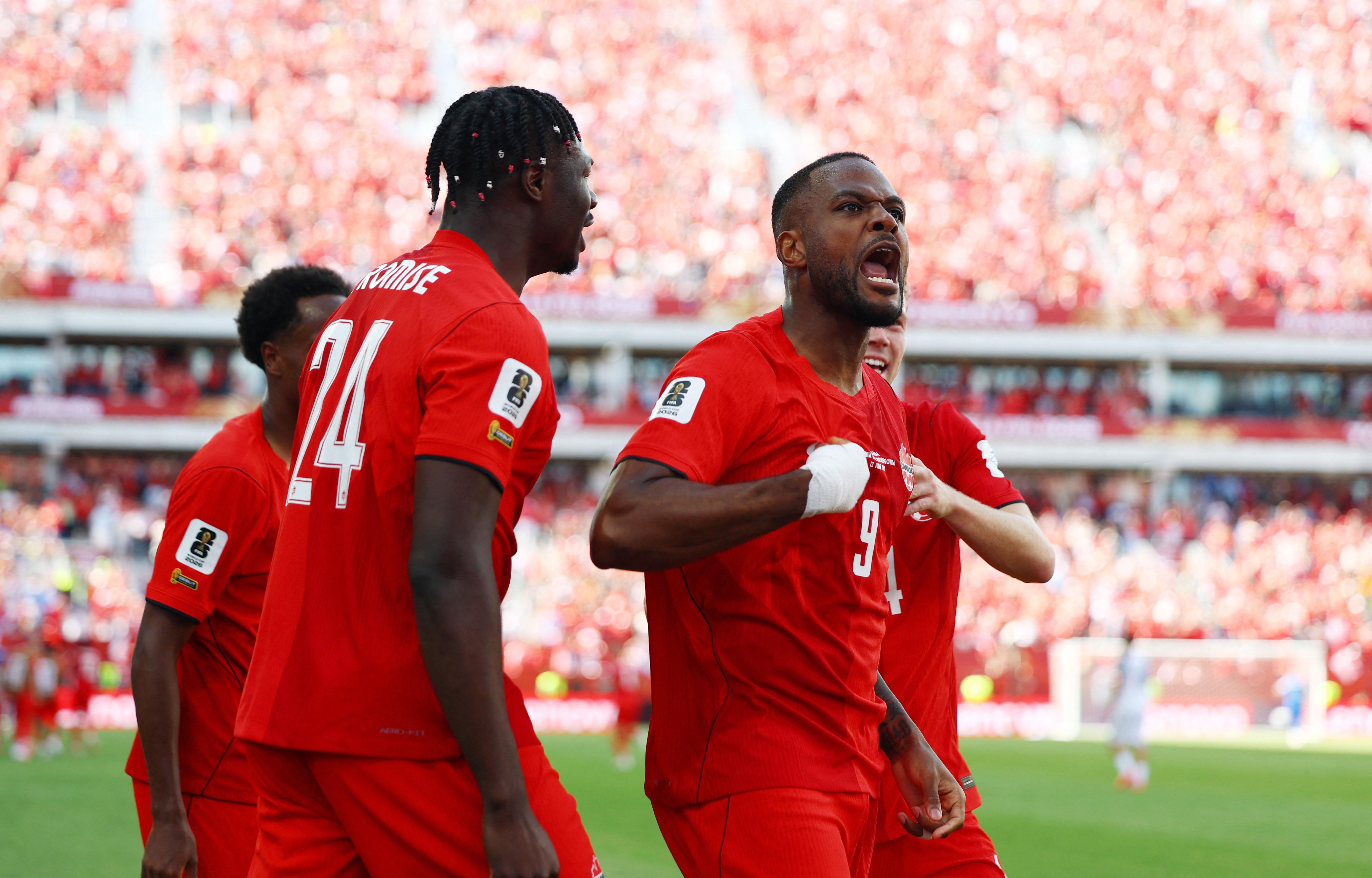 FIFA World Cup: Cyle Larin of Canada