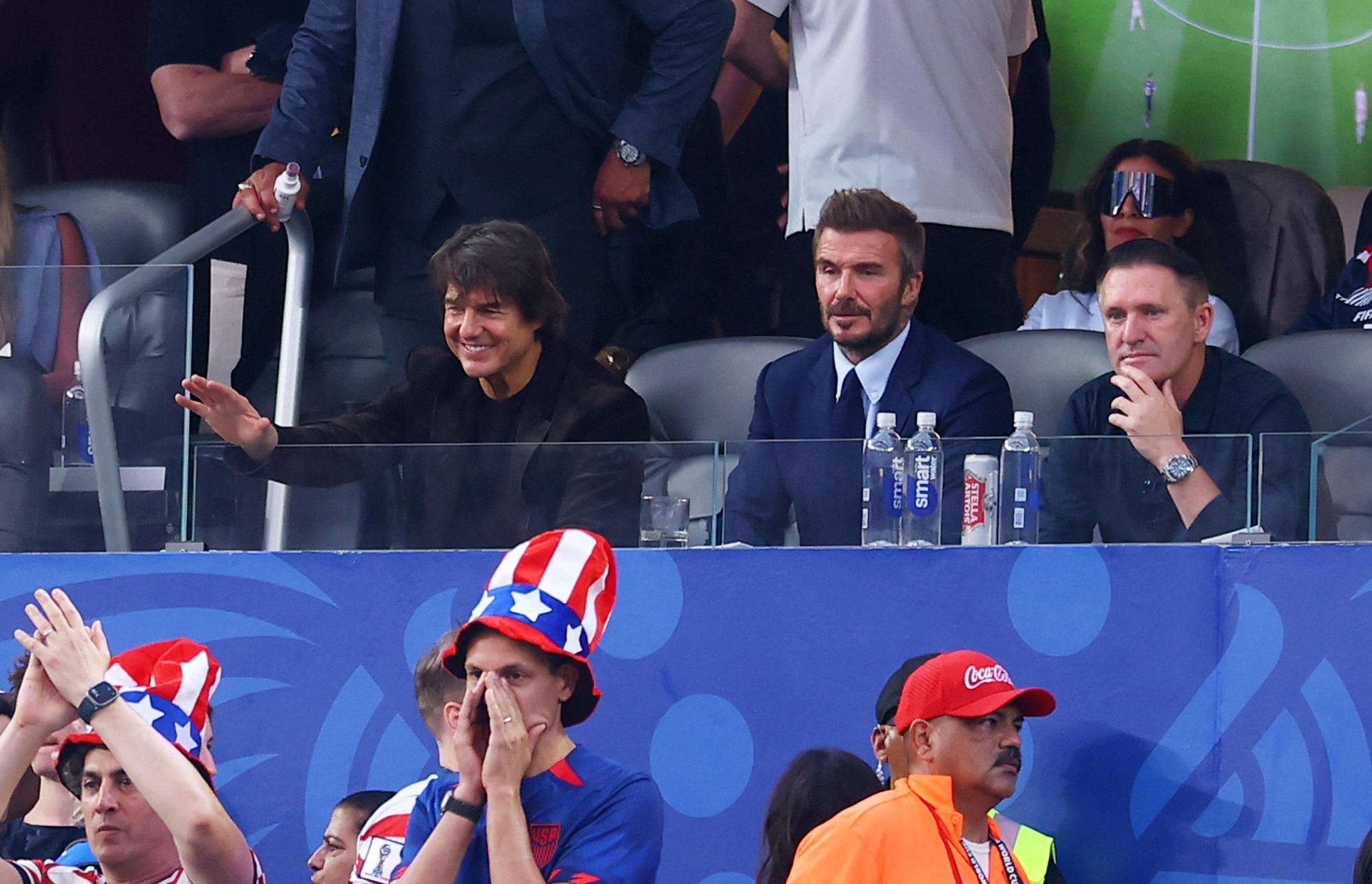 FIFA World Cup Tom Cruise David Beckham Robbie Keane