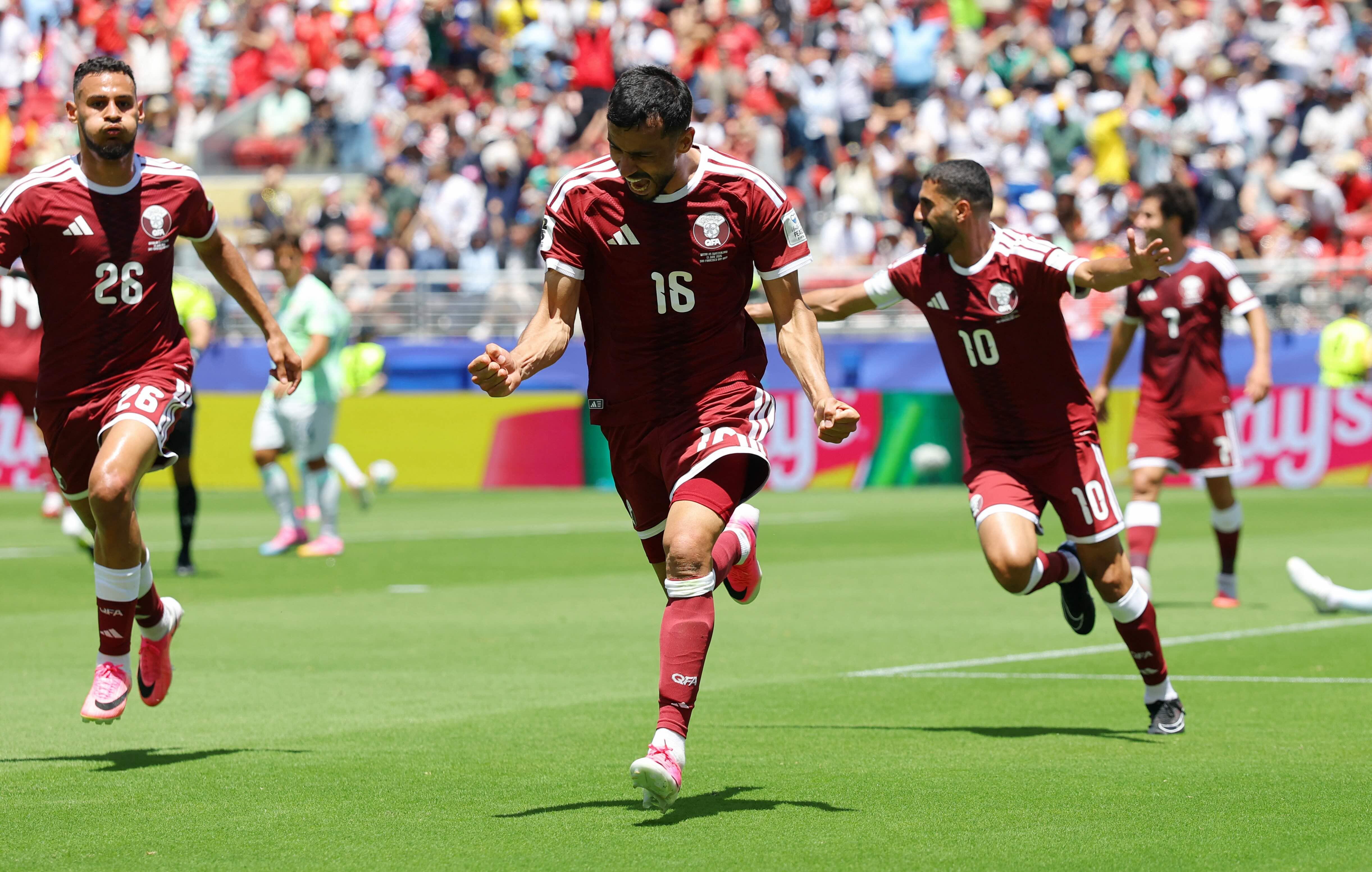 FIFA World Cup: Qatar hails first World Cup point after late goal stuns Switzerland? in 1-1 draw ?