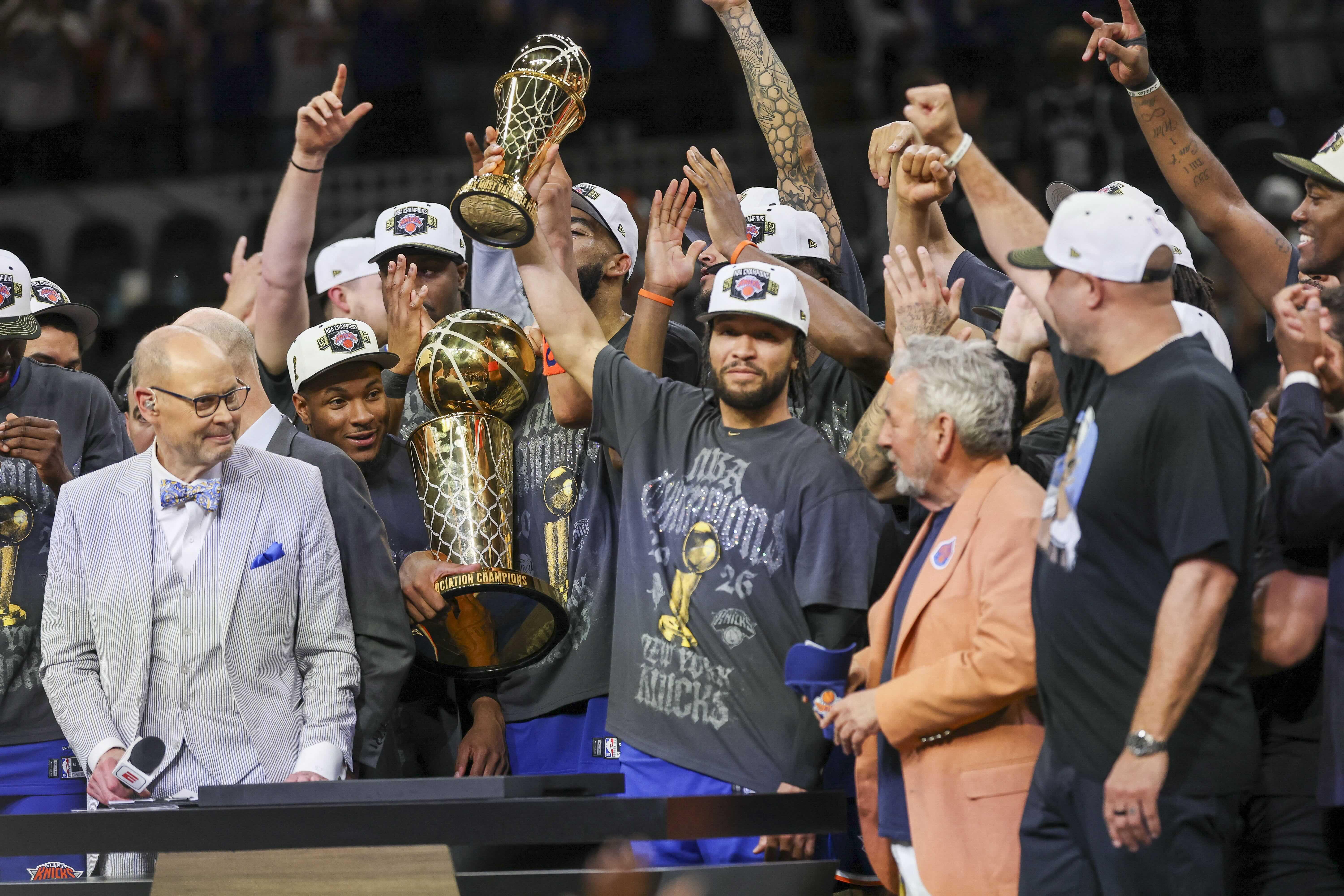 NBA: New York's Jalen Brunson named NBA Finals MVP