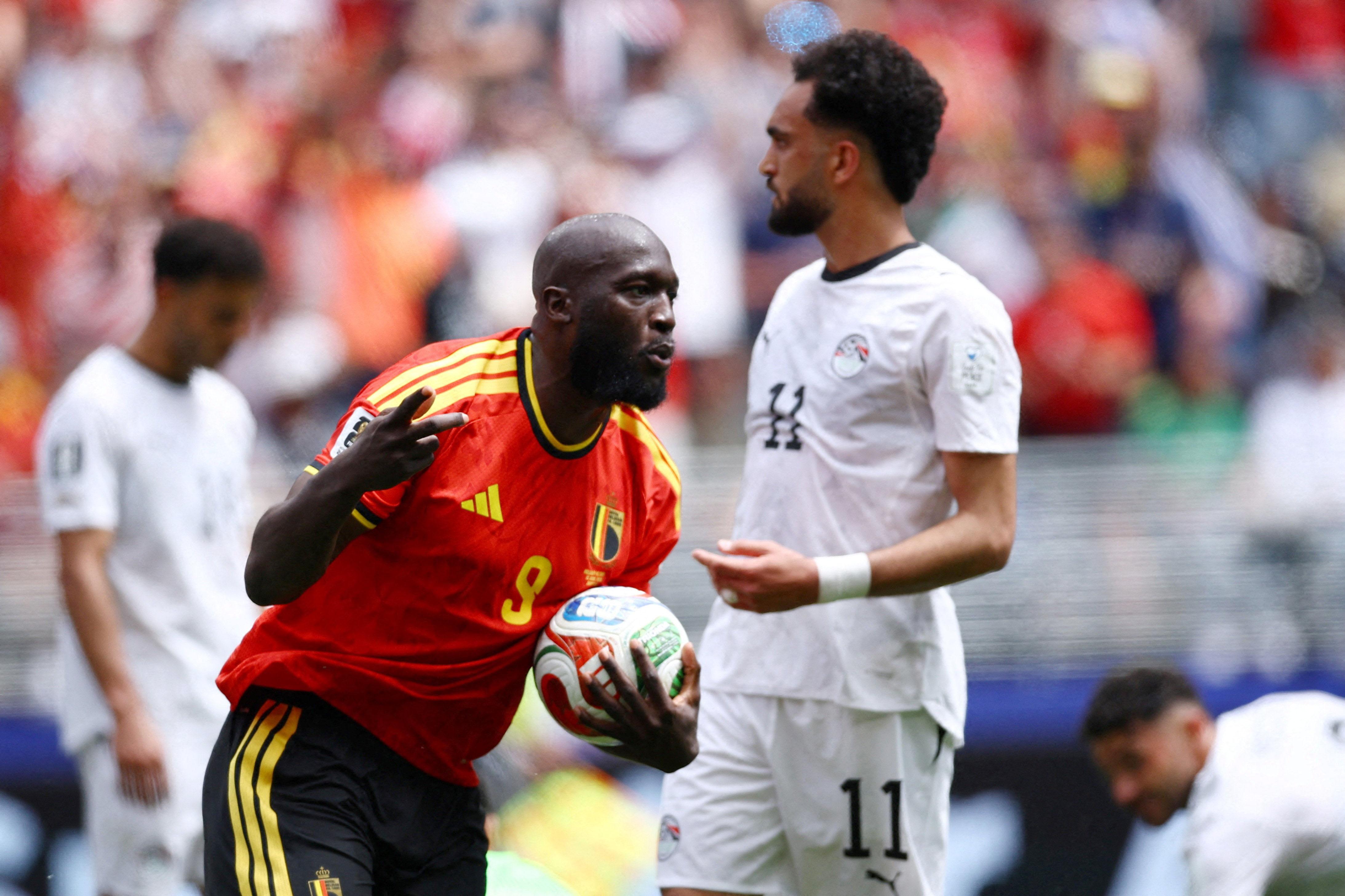 FIFA World Cup: Romelu Lukaku of Belgium
