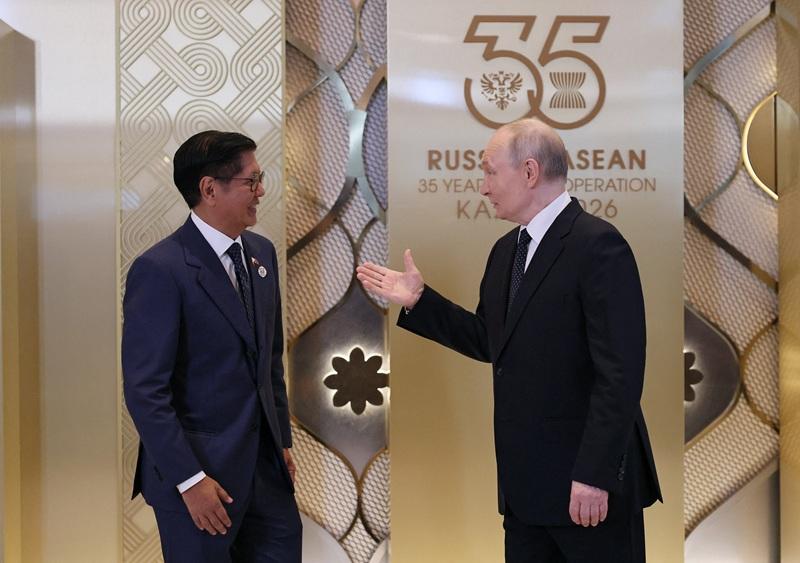 Marcos says PH promoter of peace, amid concerns over Russia trade backlash