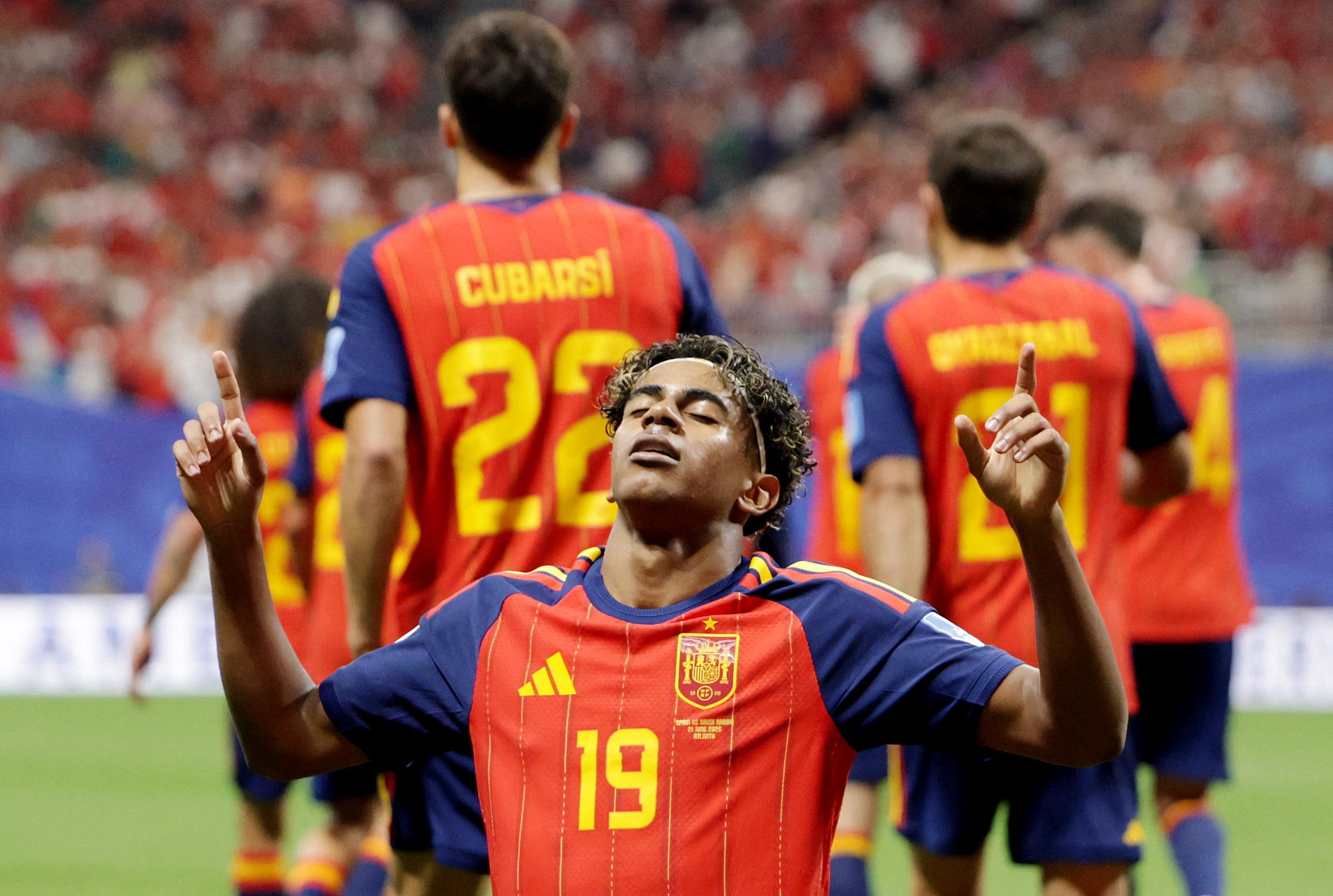 FIFA World Cup: Lamine Yamal of Spain