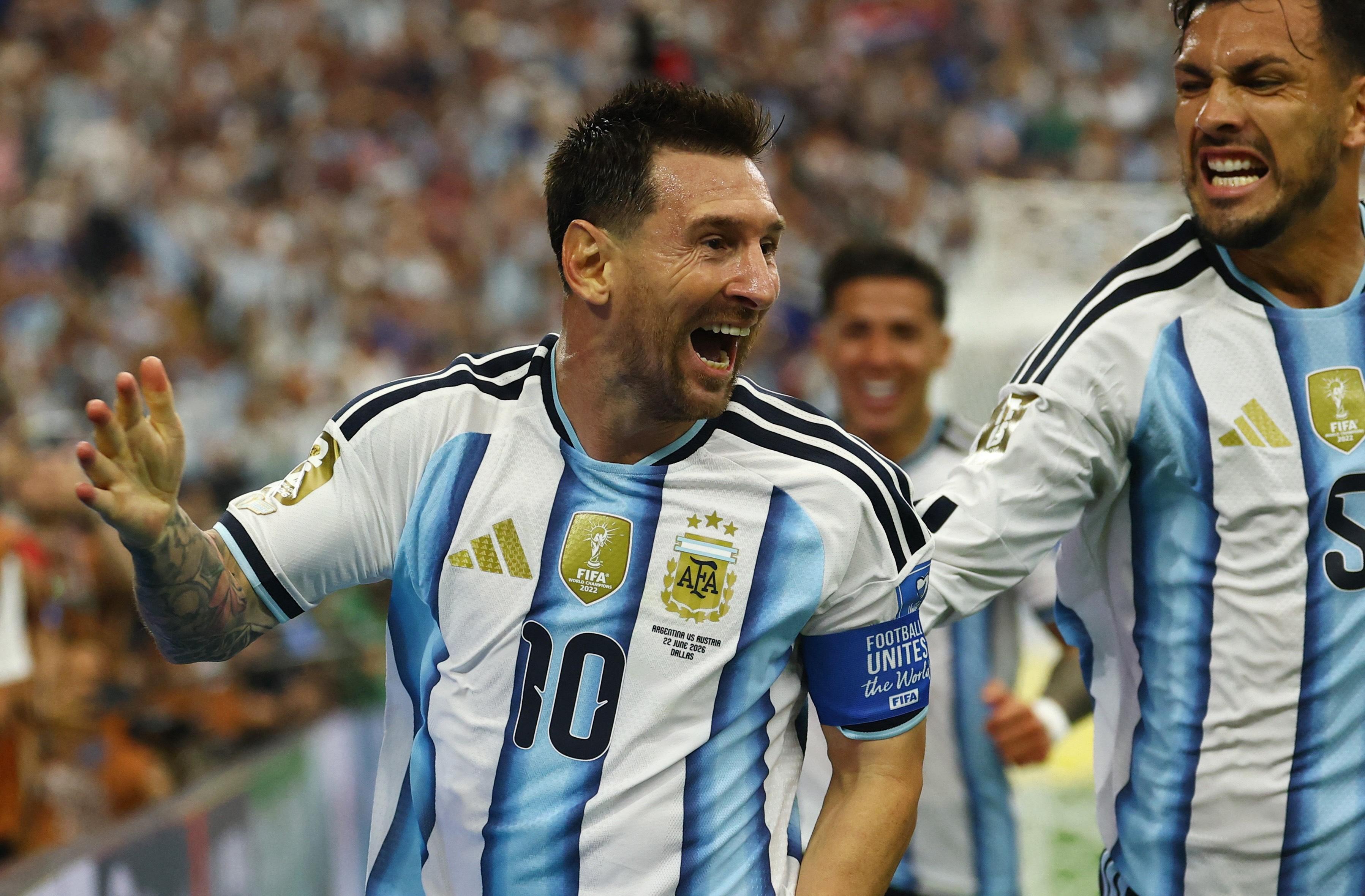 Lionel Messi breaks FIFA records with his 18th World Cup goal