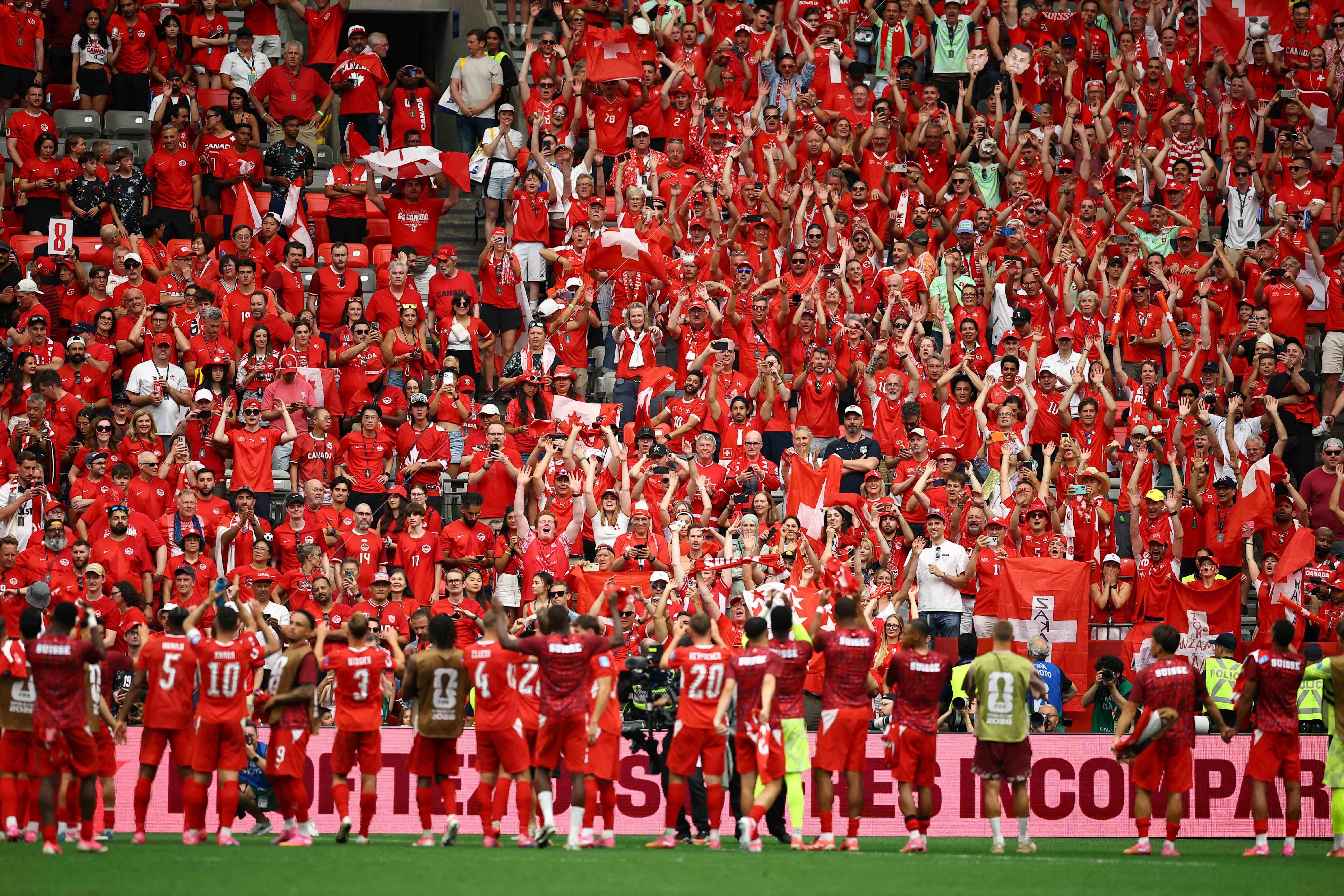 FIFA World Cup: Canada fall short in 2-1 loss to Switzerland, both advance to round of 32