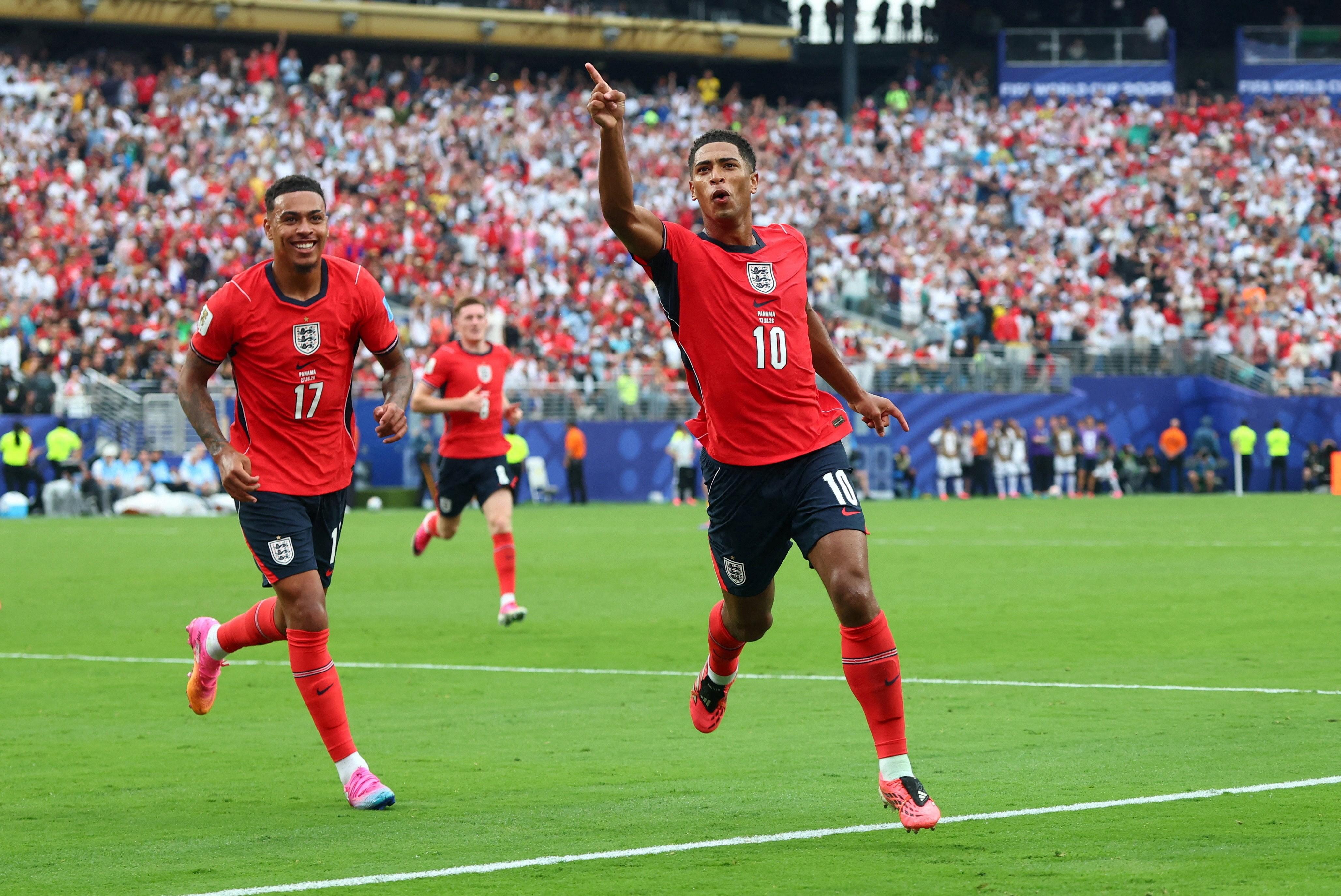 FIFA World Cup: Bellingham and Kane shine as England sink Panama to top group