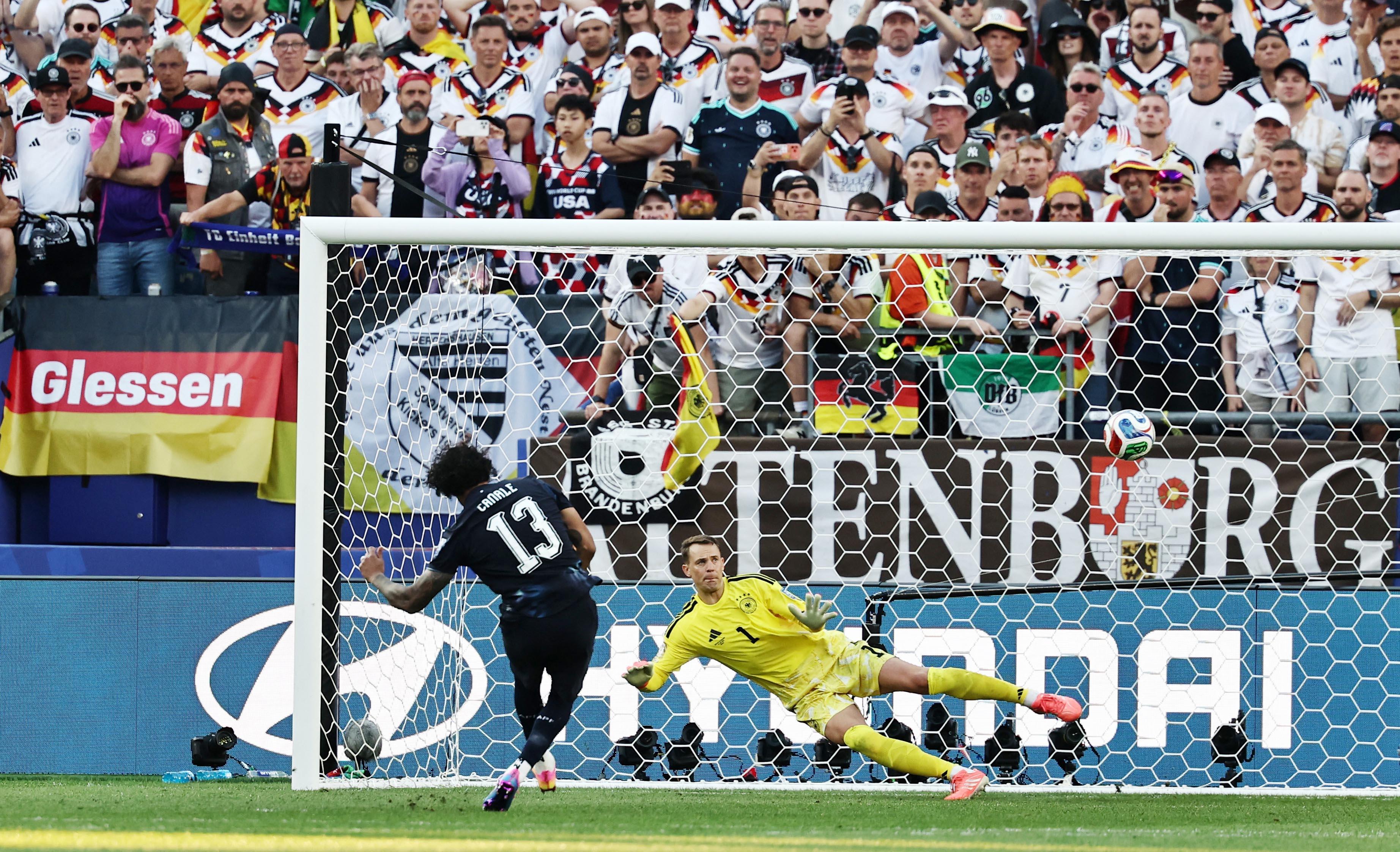 FIFA World Cup: Jose Canale of Paraguay vs Germany R32