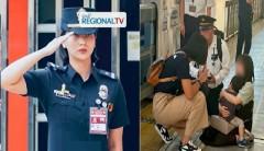 Pinay na bumbero, to the rescue agad sa batang nahulog sa railway sa Japan