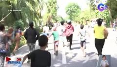Relief goods tulad ng tubig at bigas, dinumog ng mga residente matapos ang lindol sa Mindanao