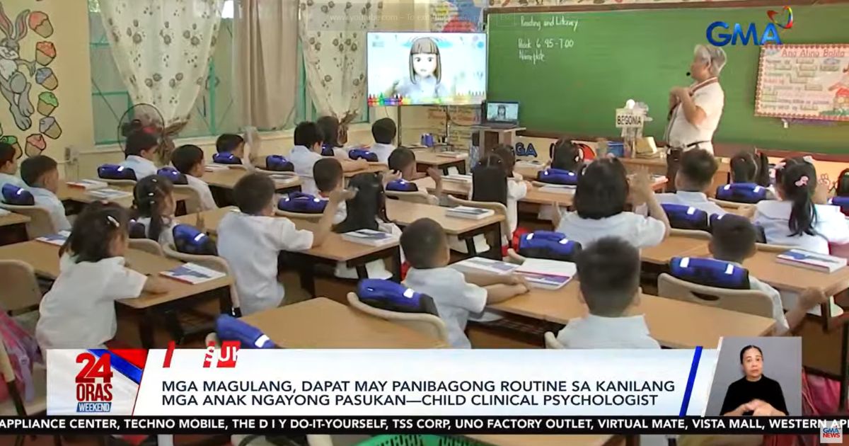 Parents need to have new routines for their children ahead of first day of school - clinical child psychologist